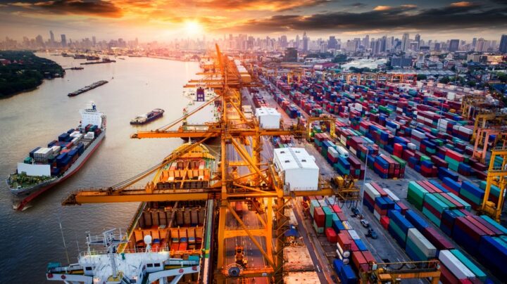 shipping containers in a port - chas blog