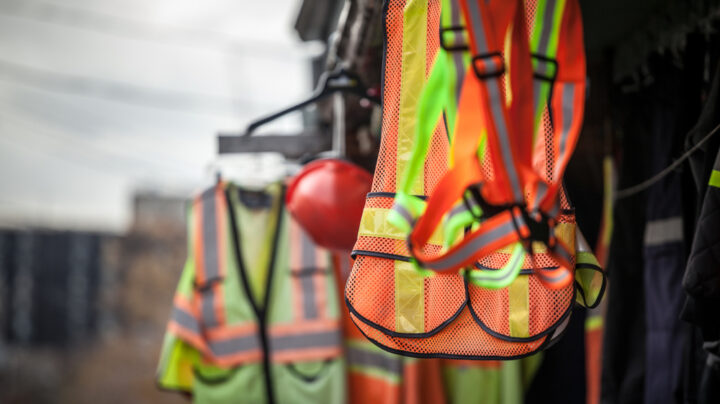 personal protective vest and harness