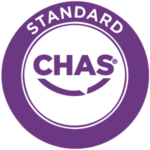 standard chas badge