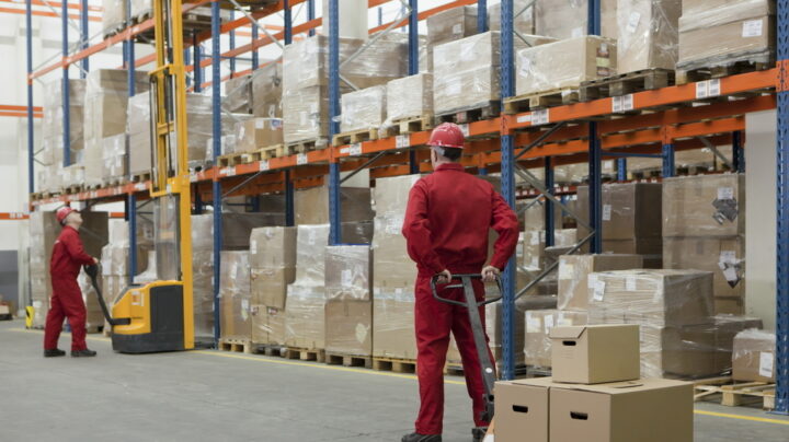 warehouse workers