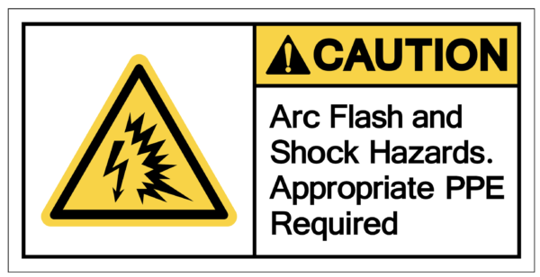 electric hazard warning