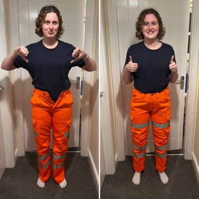 Womens PPE trousers comparison