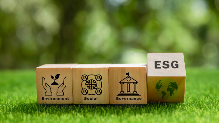 ESG concept of environmental, social and governance. Sustainable