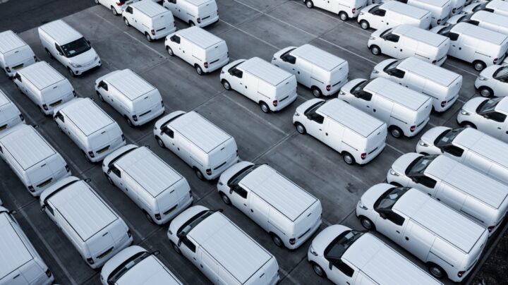 a fleet of vehicles